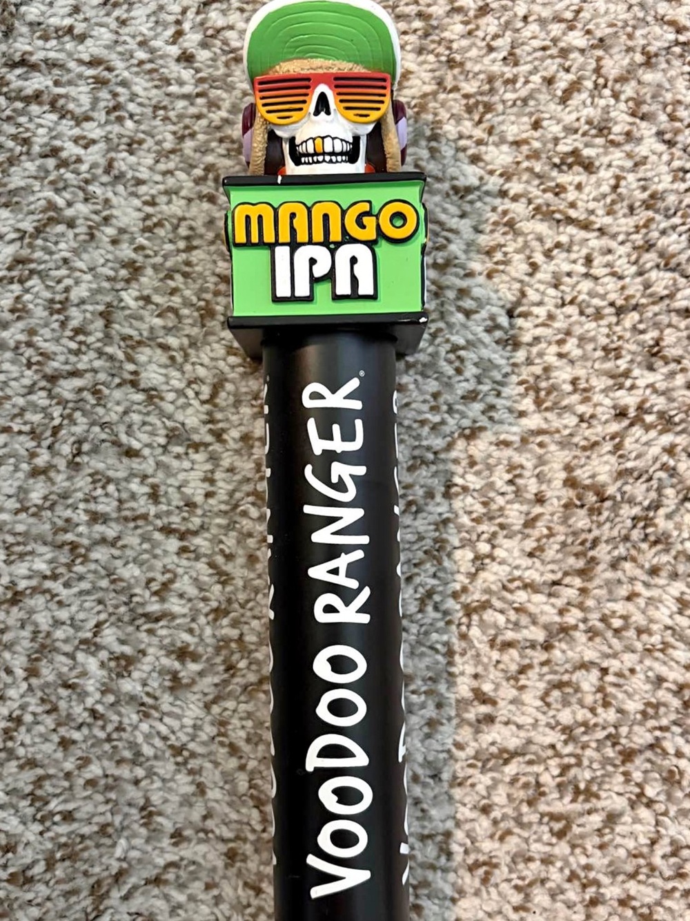 Mango IPA Tap Handle - Black and Green